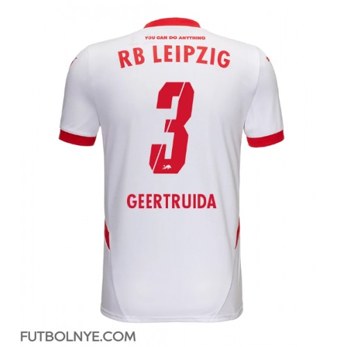 Camiseta RB Leipzig Lutsharel Geertruida #3 Primera Equipación 2024-25 manga corta